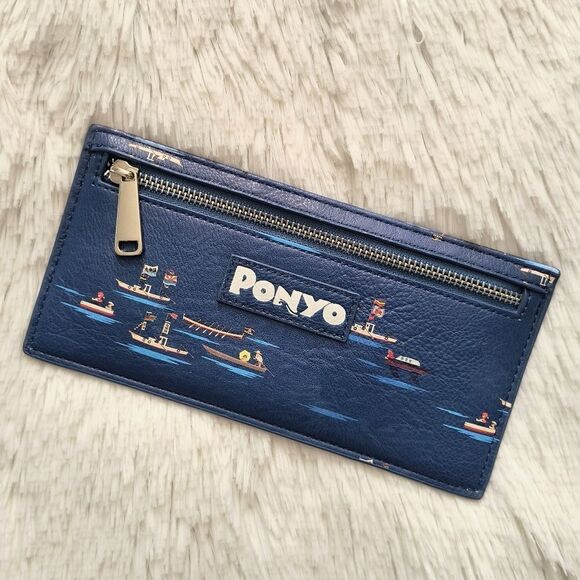 Loungefly Studio Ghibli Ponyo Mini Backpack and Wallet - Picture 9 of 11